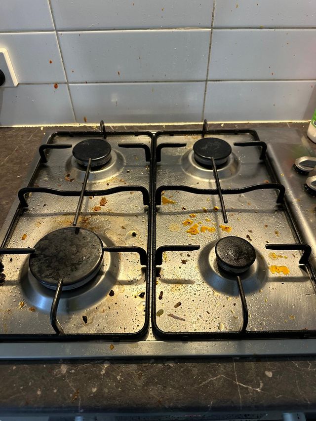 Before - Cook Top Restoration