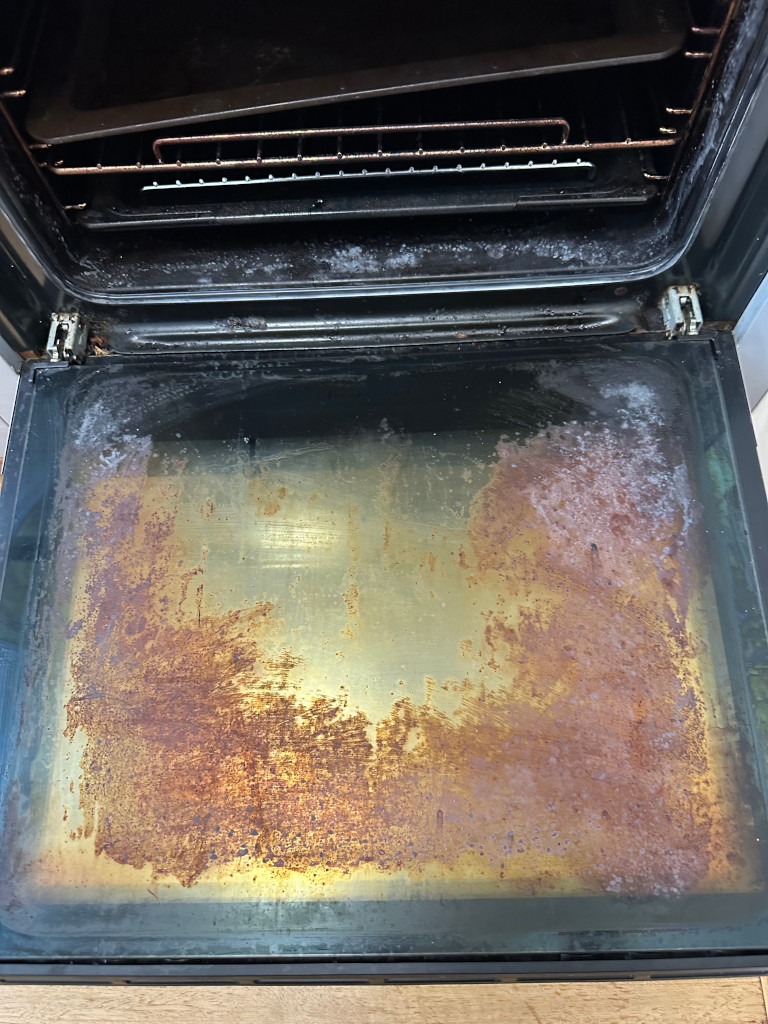 Before - Oven Deep Clean